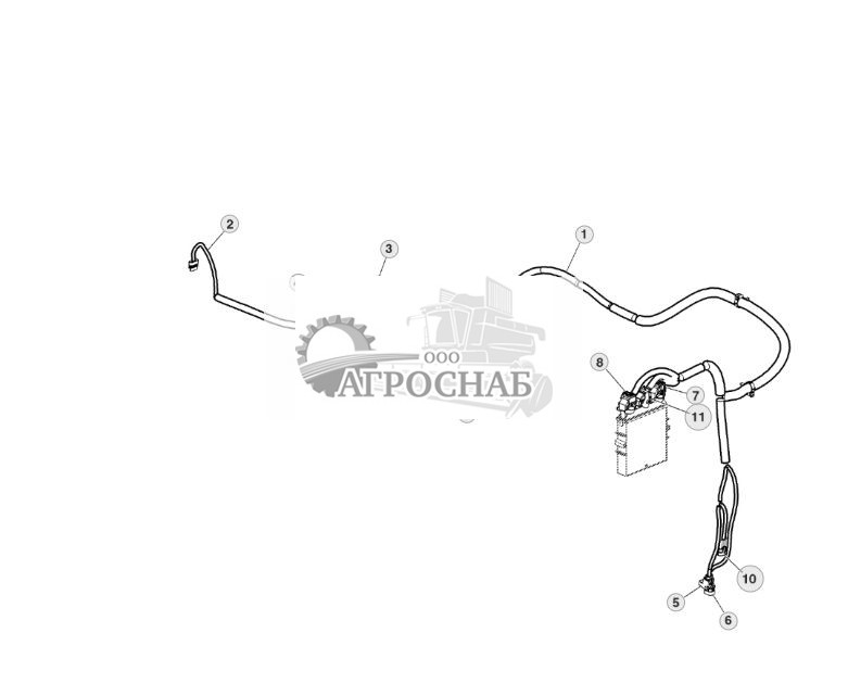 Жгут проводов, AutoTrac™ (ILS) - ST75287 582.jpg